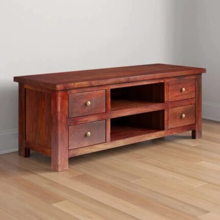 Wood Tv Cabinet with Drawers
