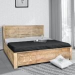 Indian Design Wooden Bed
