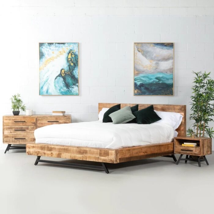Mango Wood Bed