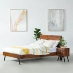 Acacia Solid Wood Bed