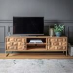 Solid Wood Tv Unit