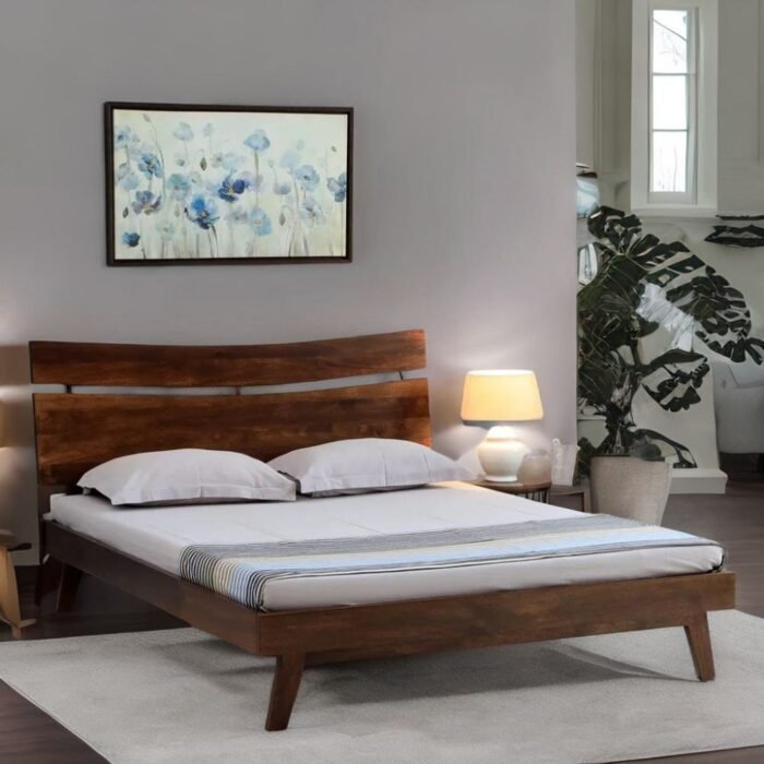 Mango Solid Wood Classic Bed