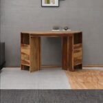 modern solid Sheesham wood study table