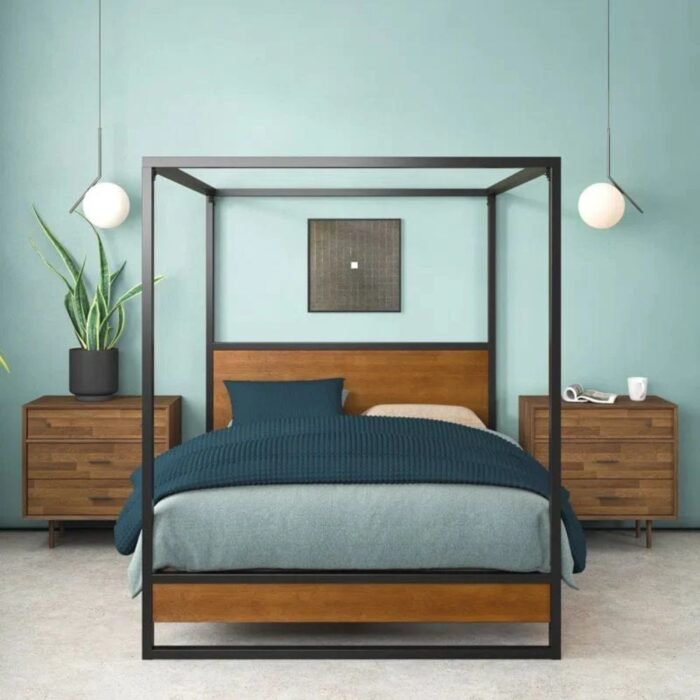 Solid Wood 4 Poster Bed Frame