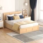 Wooden Storage Bedroom Bed