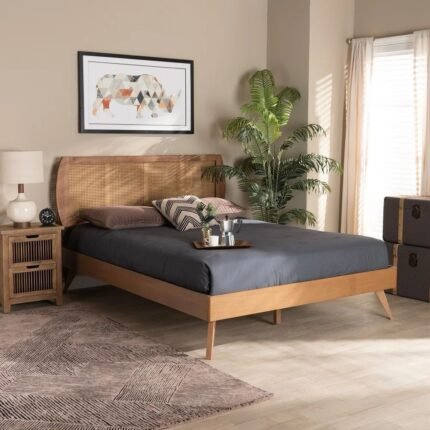 Solid Wood Bedroom Bed
